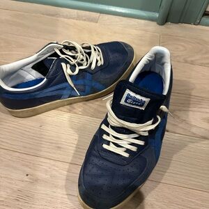 Onitsuka Tiger by Asics Men's Navy and White Sneakers